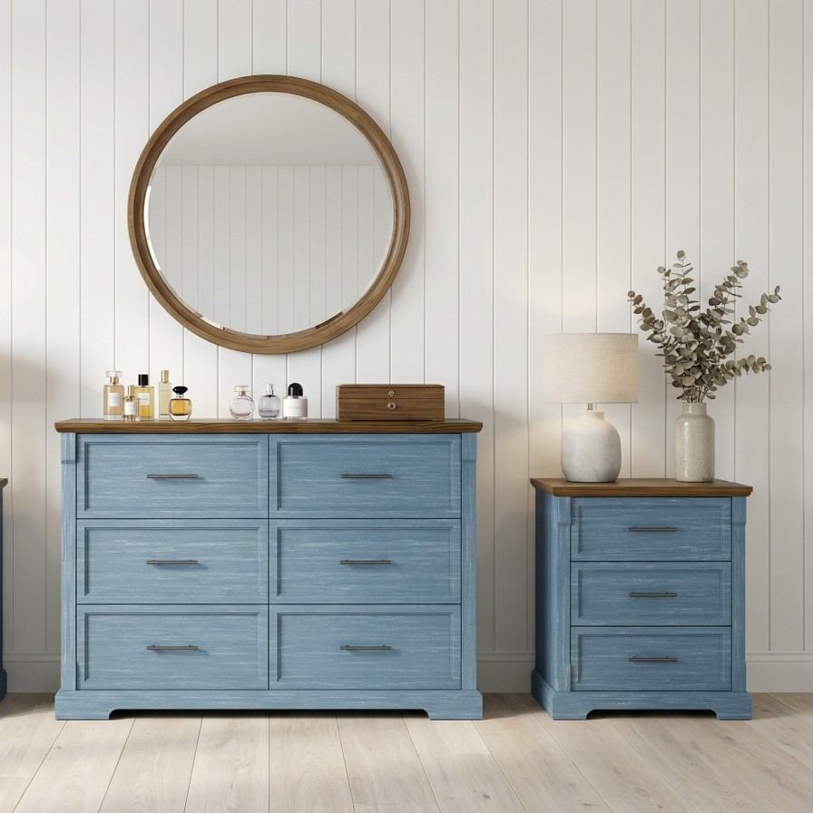 Bleuwharf 3 Drawer Cabinet